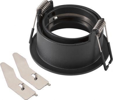 SLV NEW TRIA&reg; 68, ceiling installation ring, recessed, D: 8.2 H: 4.4 cm, IP 20, black 1007451 | Elektrika.lv