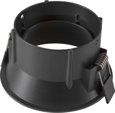 SLV NEW TRIA&reg; 95, ceiling installation ring, recessed, D: 10.3 H: 5.5 cm, IP 20, black 1007452 | Elektrika.lv