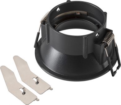 SLV NEW TRIA&reg; 75, ceiling installation ring, recessed, D: 8.2 H: 4.3 cm, IP 20, black 1007488 | Elektrika.lv