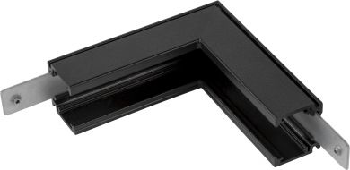 SLV The mechanical L-connector connects two 48V TRACK systems around a corner. This allows it to blend in with the high-quality design concept. Suitable for used low voltage track systems, it is available in black or white. 1006579 | Elektrika.lv
