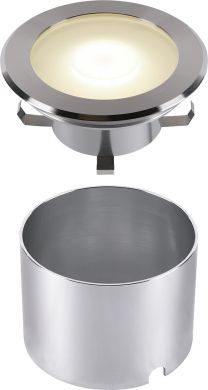 SLV DASAR FLAT 120 EL, stainless steel in-ground light, 7W 3000K 1006106 | Elektrika.lv