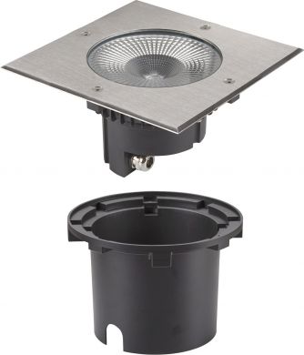 SLV Outdoor luminaire ROCCI 200 EL, in-ground fitting, 16W, 3000K, stainless steel 1006105 | Elektrika.lv