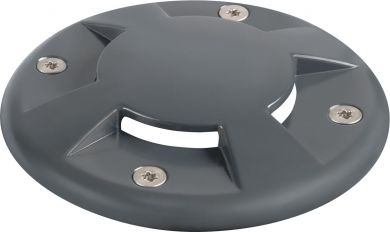 SLV SMALL PLOT, 4-slot cover, in-ground fitting, anthracite 1006176 | Elektrika.lv