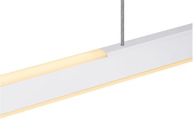SLV ONE LINEAR 140 PHASE up/down pendant light, 2700/3000K, 35W, White 1006189 | Elektrika.lv
