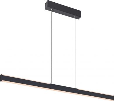 SLV ONE LINEAR 100 PHASE up/down pendant light, 2700/3000K, 24W, Black 1006185 | Elektrika.lv