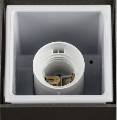 SLV Outdoor luminaire GRAFIT E27 90 Pole, free standing, square, 11W, anthracite 1006184 | Elektrika.lv