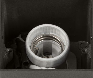 SLV Outdoor wall light GRAFIT E27 Sensor, 11W, IP44, anthracite 1006183 | Elektrika.lv