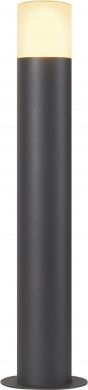 SLV Outdoor luminaire GRAFIT E27 60 Pole, free standing, round, 11W, anthracite 1006181 | Elektrika.lv