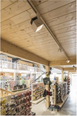 SLV EURO CUBE, spot for 240V 3-phase track, LED, 3000K, white, 60&deg;, incl. 3-phase adapter 152751 | Elektrika.lv