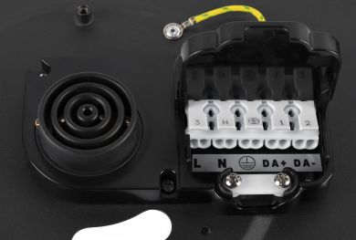 SLV MEDO&reg; PRO 30, wall- and ceiling-mounted light, round, 3000/4000K, 10W, DALI, Touch, 110&deg;, black 1007286 | Elektrika.lv