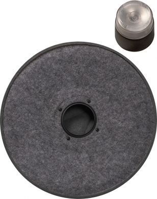 SLV MANA shade, round, 40cm, grey 1004661 | Elektrika.lv