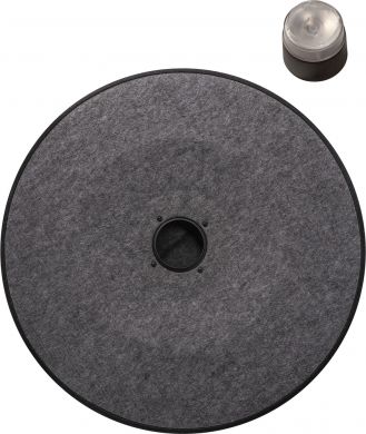 SLV MANA shade, round, 60cm, grey 1004663 | Elektrika.lv