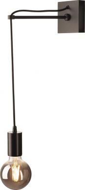 SLV FITU wall luminaire crane base, black 1004682 | Elektrika.lv