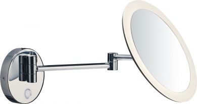 SLV Sienas spogulis ar apgaismojumu MAGANDA TL, LED IP44 2700/3000/4000K hroms 1004971 | Elektrika.lv