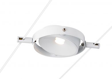 SLV Luminaire for cable system DURNO 6W 120° 360lm 2700K, white 1002862 | Elektrika.lv