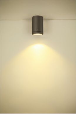 SLV Outdoor ceiling light ENOLA ROUND S, CCT 3000/4000K, 9W, anthracite 1003426 | Elektrika.lv