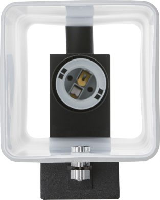 SLV Настенный светильник QUADRASS SPOT, LED E27, 3000K, 2W, черный 1003428 | Elektrika.lv