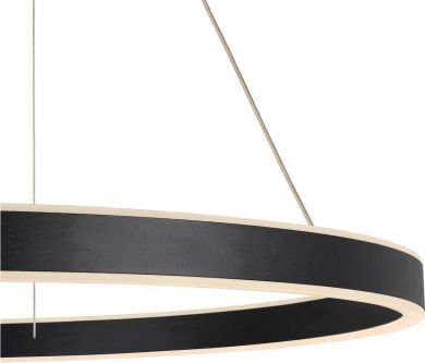 SLV ONE 80 PD DALI UP/DOWN, Indoor LED pendant, 34W, CCT switch 3000/4000K, black 1004763 | Elektrika.lv