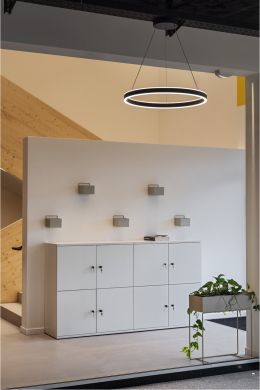 SLV ONE 80 PD DALI UP/DOWN, Indoor LED pendant, 34W, CCT switch 3000/4000K, black 1004763 | Elektrika.lv