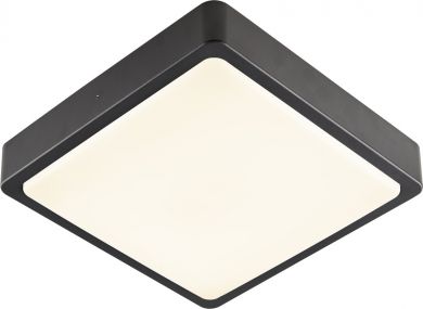 SLV Outdoor ceiling/wall luminaire AINOS SQUARE SENSOR, CCT 3000/4000K, 18W, anthracite 1003452 | Elektrika.lv