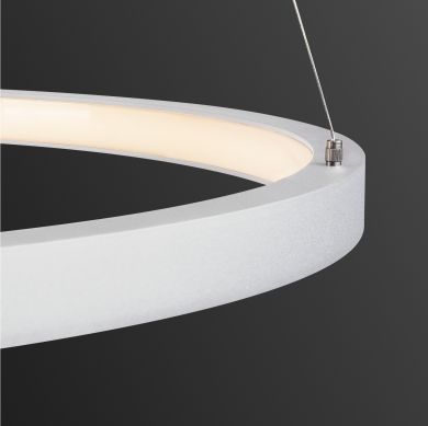 SLV Indoor LED pendant ONE 60 DALI, 24W, 3000/4000K, white 1002910 | Elektrika.lv