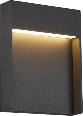 SLV Outdoor wall light FLATT, LED, CCT, 3000K/4000K, IP65, 14W, anthracite 1002952 | Elektrika.lv