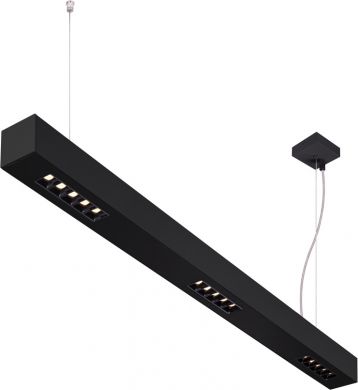 SLV Q-LINE PD, LED indoor pendant,  1m, BAP, 46W, 4000K, black 1000933 | Elektrika.lv