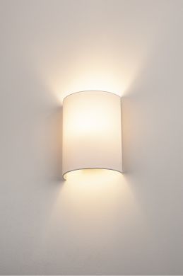 SLV Абажур для настенной лампы, FENDA, 1/2, белый 1001275 | Elektrika.lv