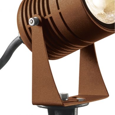 SLV Уличный светильник на колышке, LED SPIKE, LED, 6W, 3000K, IP55, коричневый 1002203 | Elektrika.lv