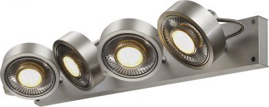 SLV Ceiling lamp KALU CW, GU10 QPAR111, 4x75W, aluminium 1002025 | Elektrika.lv