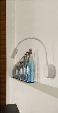 SLV Wall luminaire DIO FLEX PLATE, WL, LED, 2700K, 1,9W, white 1002117 | Elektrika.lv