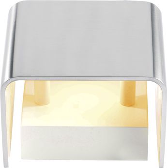 SLV MANA lamp shade 12 made of aluminium, 120 mm in length and 100 mm high in polished aluminium. 1000619 | Elektrika.lv