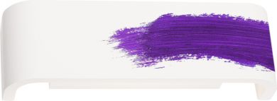 SLV MANA lamp shade made from plaster, 309 mm in diameter and 95 mm high in white. 1000825 | Elektrika.lv