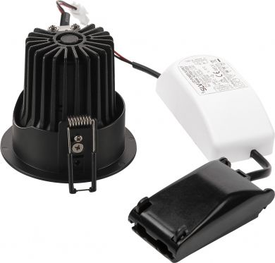 SLV Downlight H-LIGHT 11W 265lm 2700K IP20 DIM, black 114480 | Elektrika.lv