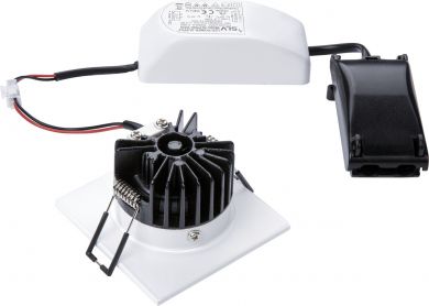 SLV Gaismeklis PATTA-I LED 11W 38º 3000K SLV, square, white 8x8cm IP65 114431 | Elektrika.lv