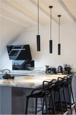 SLV ENOLA_B pendant, PD-1, black, GU10, max. 50W 151850 | Elektrika.lv