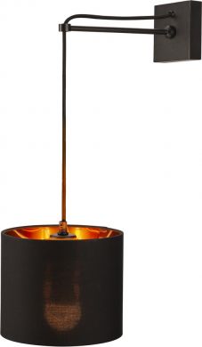 SLV FENDA lamp shade, D300/ H200, black/copper 155592 | Elektrika.lv