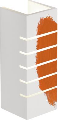 SLV Wall light, GL 100 SLOT, square, white plaster, E14, max. 40W 148010 | Elektrika.lv