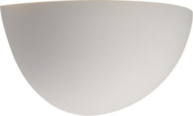 SLV Wall light, GL 101 E14, semicircular, white plaste Wall light, GL 101 E14, semicircular, white plaste 148013 | Elektrika.lv