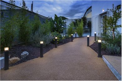 SLV Outdoor luminaire GRAFIT SL 60, pole, square, E27 Energy Saver, max. 11W, IP44, anthracite/white 231225 | Elektrika.lv