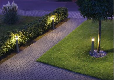 SLV Dārza gaismeklis C-POL antracīts E27 IP54 231475 | Elektrika.lv