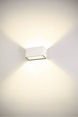 SLV Outdoor wall light SITRA M WL UP/DOWN, LED, CCT, IP44, 3000/4000K, 14W, white 1005153 | Elektrika.lv