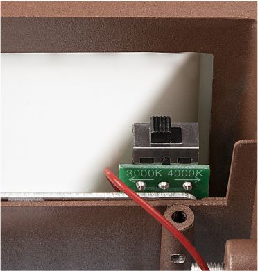 SLV Outdoor wall light SITRA M WL UP/DOWN, LED, CCT, IP44, 3000/4000K, 14W, brown 1005154 | Elektrika.lv