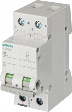 Siemens Slēdzis 40A 2P SENTRON 5TL1 5TL1240-0 | Elektrika.lv