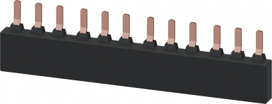Siemens 3-phase busbar for 4 circuit breakers Size S2 Modular spacing: 55 mm 3RV1935-1C | Elektrika.lv