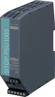 Siemens SITOP PSU100S 24 V/2.5 A Stabilized power supply input: 120/230 V AC, output: DC 24 V/2,5 A 6EP1332-2BA20 | Elektrika.lv