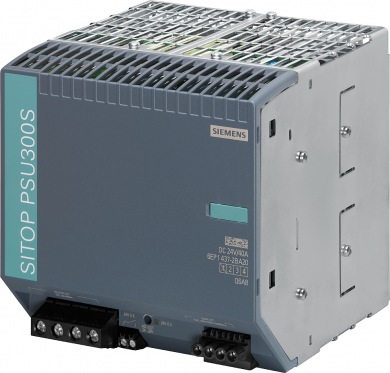 Siemens SITOP PSU300S 40 A stabilized power supply input: 400-500 V 3 AC output: 24 V DC/40 A *Ex approval n 6EP1437-2BA20 | Elektrika.lv