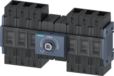 Siemens SENTRON, 3KC transfer switching equipment, manually operated, MTSE, size: 2, 3-pole, Iu: 80 A, Ue AC 3KC0328-2NE00-0AA0 | Elektrika.lv