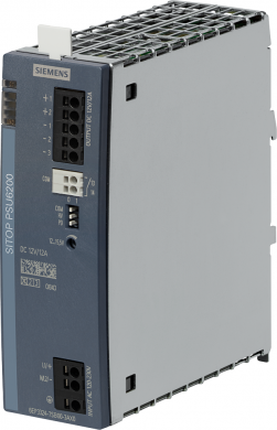 Siemens SITOP PSU6200 12 V/12 A Stabilized power supply Input: 120 - 230 V AC, (120 - 240 V DC) Output: 12 V 6EP3324-7SB00-3AX0 | Elektrika.lv