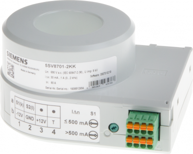 Siemens Summation current transformer type B, 35 mm, 30 mA 1A The RCD is the residual current device for touch protection   https://www.siemens.com/global/en/home/products/energy/low-voltage/components/sentron-protection-devices/residual-current-protective-d 5SV8701-2KK | Elektrika.lv